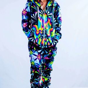 Electro Threads Trippy Adult Onesie